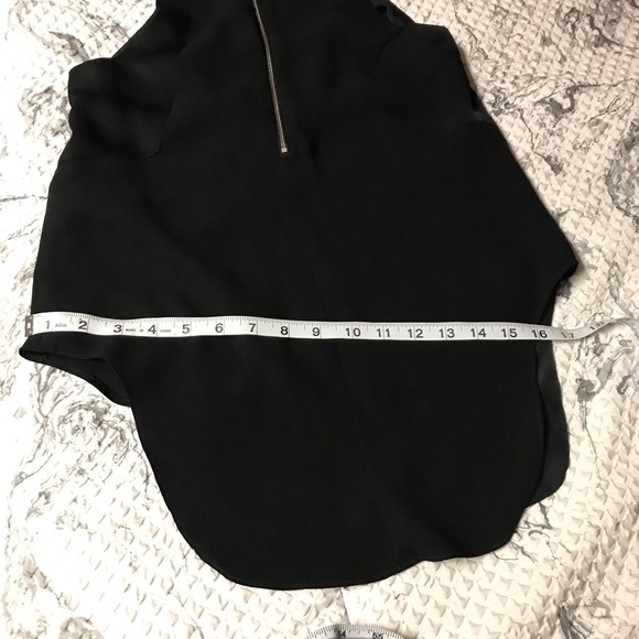 rag & bone New York Black Zip Back Tank - Picture 8 of 13